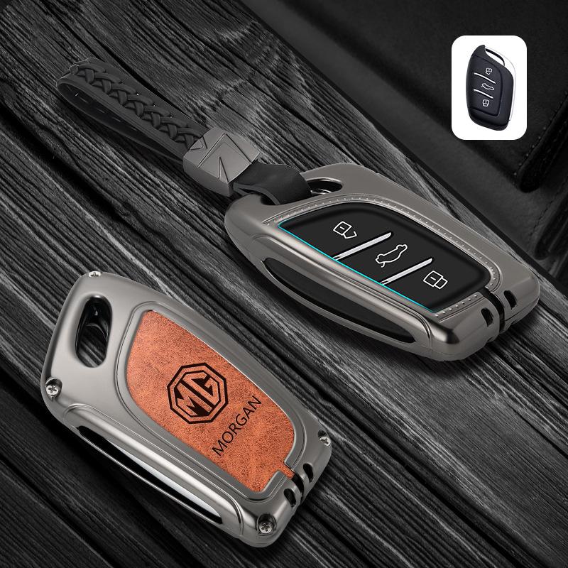 2020 MG ZS, MG5, MG6 Car-Specific Leather Key Case for Men
