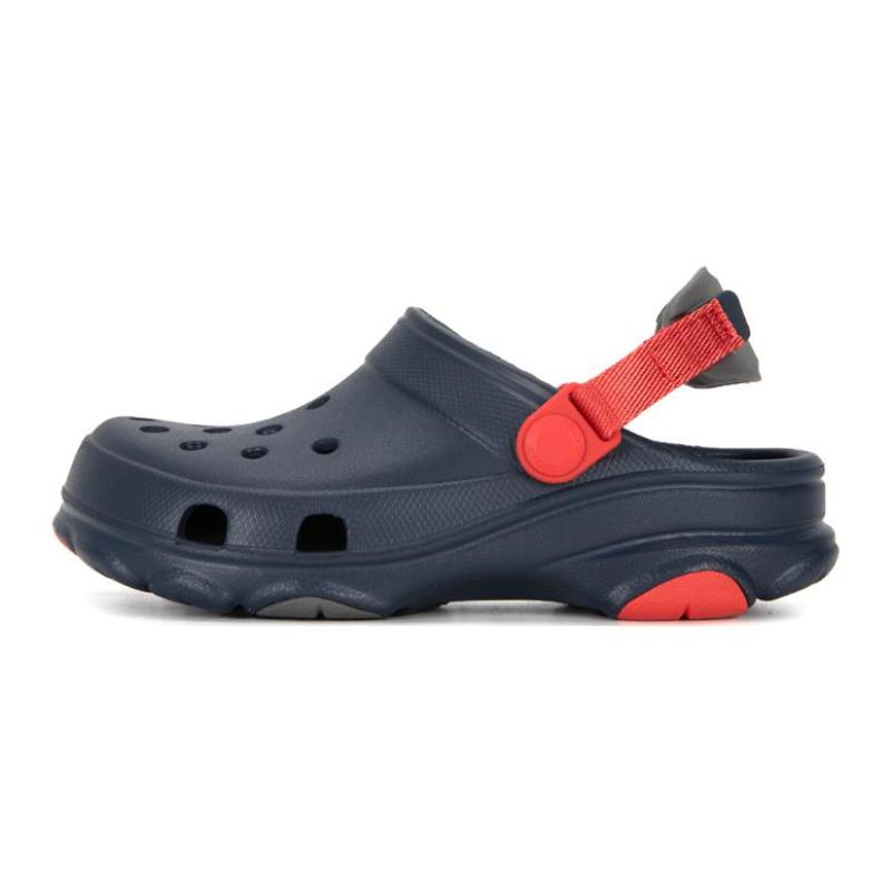 Crocs Удобные Повседневные Универсальные Износостойкие Детские Сандалии Черная Детская Модель