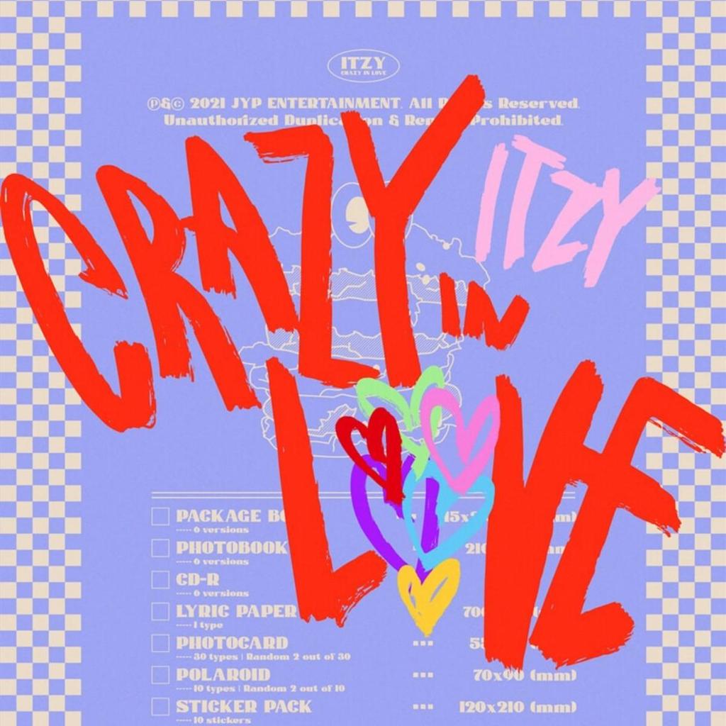 ITZY [CRAZY IN LOVE] Альбом