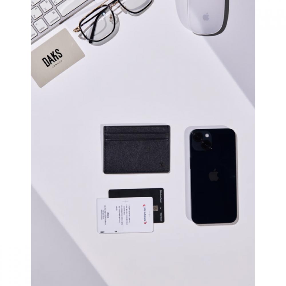 Daks Navy Card Wallet Dbho5f728n2
