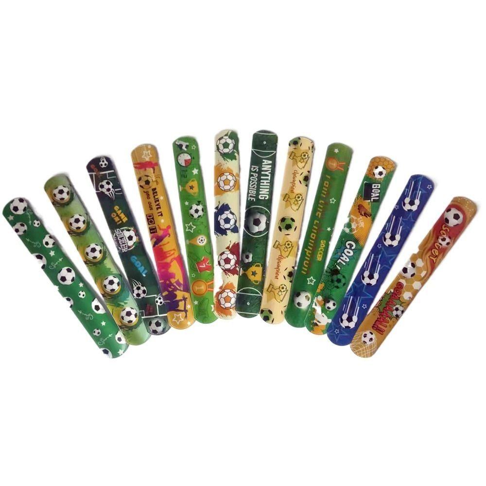 12PCS Hand Ring Football Papa Circle Snap Wrap Football Clap Circle  Party Supplies
