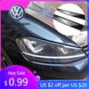 2026 Горячие для Volkswagen VW Автомобильные накладки на фары, брови, веки для Volkswagen VW Golf 7 7.5 VII GTI GTD R MK7 MK7.5 2013-201