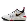 Team Hustle D11 GS White Gold University Red Kids Sneakers Metallic-Gold Black DV8996-104