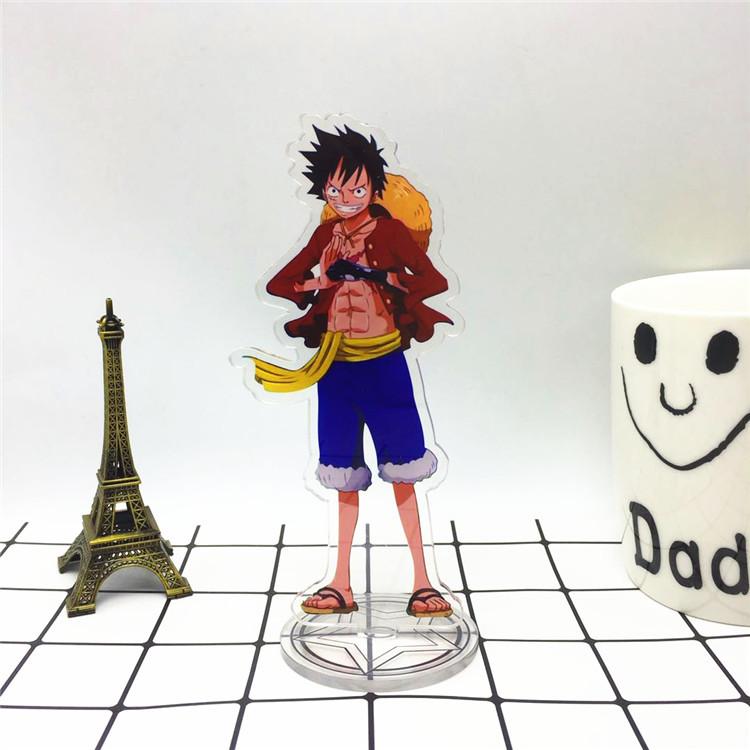 Фигурка аниме, акриловая подставка, модель игрушки, OP Luffy, экшн-фигурка, подвесная игрушка, двухсторонняя