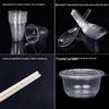 Beiyipin Disposable Plastic Bowl & Chopstick Set