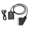 Портативные SCART на HDMI Конвертеры с питанием от USB для передачи аудио и видеосигнала Plug and Play Выход 1080p/720p