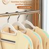 10-20PCS Trend Wide Shoulder No Trace Clothes Hangers Home and Closet Storage Anti-Slip Thickened Plastic Hanger Dry and Wet Use