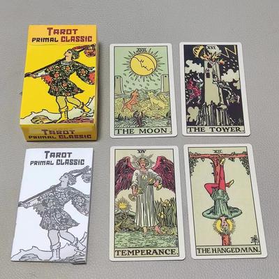 10,3*6 см Primal Classic Tarot 78 Карта с руководством для начинающих