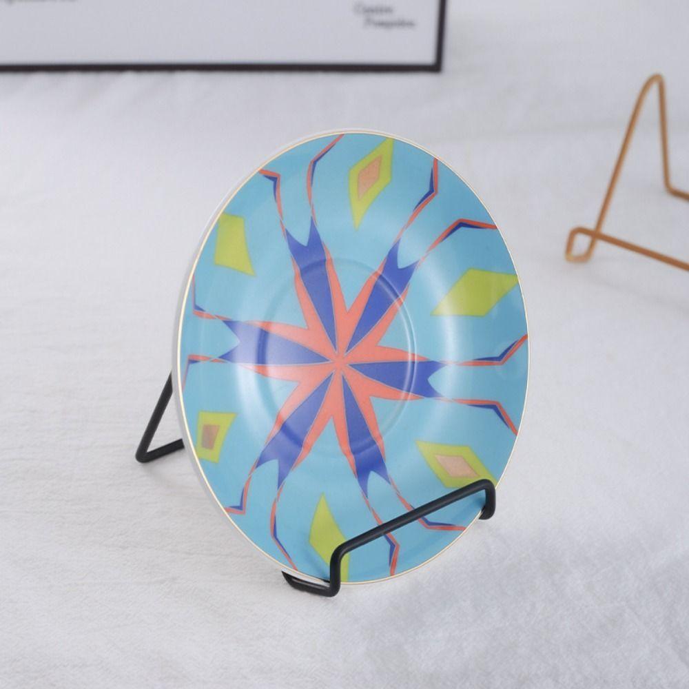 Photo Iron Magazine Rack Picture Display Stand Holder INS Book Storage Rack Tabletop