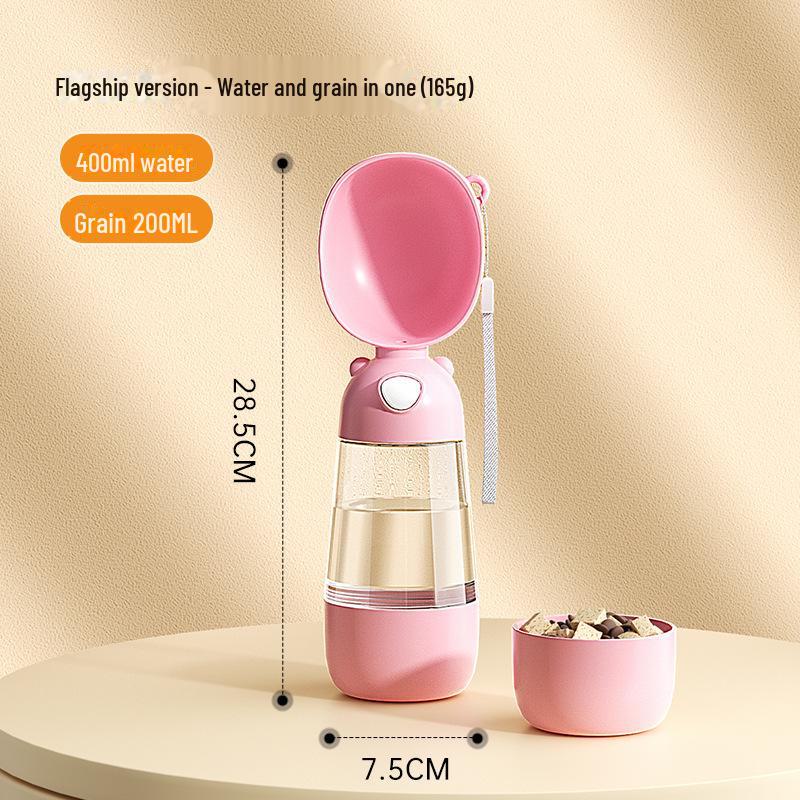 Portable Multifunctional Pet Water Cup & Feeder for Dogs