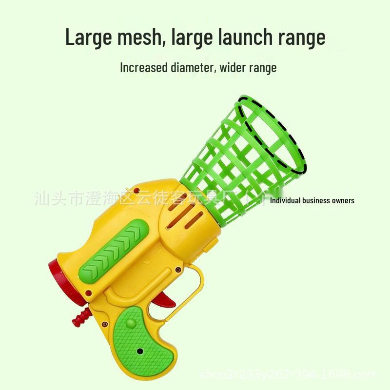 Cross-border Ping Pong Ball Toy Gun for Children's Outdoor Sports and Leisure