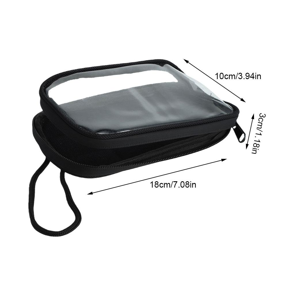 Motorcycle Fuel Tank Bag Magnetic Fuel Tank Waterproof Mobile Bag Oil Phone Holder Bag Phone Pouch Cell Phone Seat G3L5