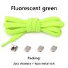 No Tie Elastic Shoe Laces One Size Fits All Adult and Kids Shoes Shoelaces for Sneakers Shoelace Tieless Flat Expand Shoestrings