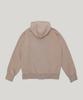 Худи на молнии с капюшоном Rusticclub Vintage, потертое, тяжелое, цвет Пыльный бежевый
