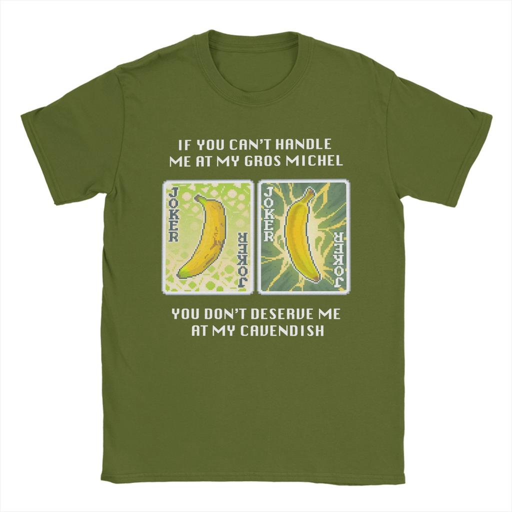 Balatro Gros Michel and Cavendish Babana Joker Gamer T-Shirt Summer T Shirts Pure Cotton Tshirt For Men's Short-Sleeve Tops