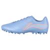 Li Ning Iron Cushioning MG Многоцелевые Искусственный газон ПУ Кожа Нескользящие Футбольные бутсы Мужские Цвет: Аврора Синий YSFT007-9