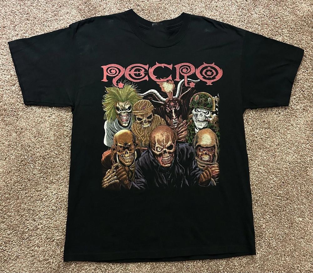 Vintage Necro 2000 Rap Tee Collection T-shirt Full Size S to 5XL Unisex T-Shirt