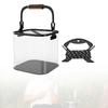 Collapsible Fishing Bucket with Rope for Outdoor Activities And Storage