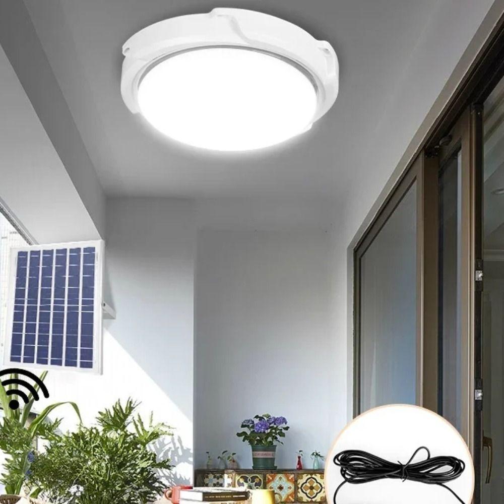 С пультом дистанционного управления Лампа Минималистский сад Подвесной светильник Дом Открытый сад