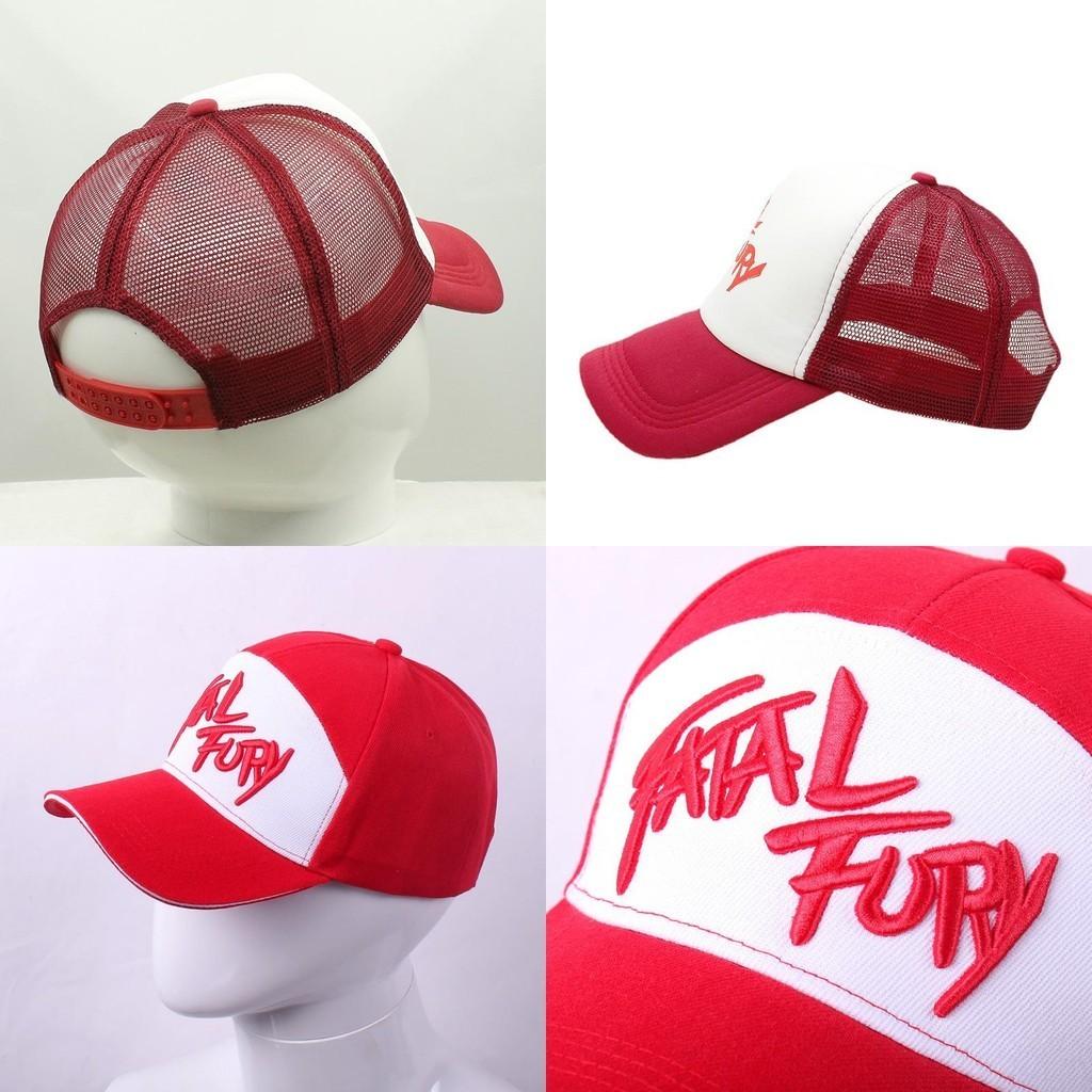 Вышитая кепка-утка в тематике Fatal Fury Терри Богард Для уличных нарядов