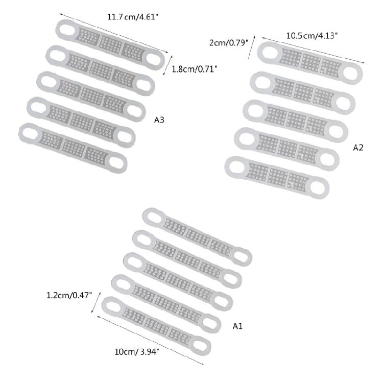 Набор из 5 противоскользящих полосок для пальто, клейкая лента для прочного подвешивания, органайзер