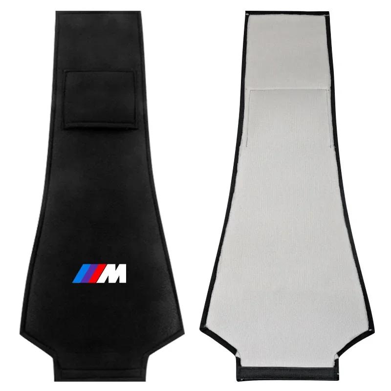 1/2pcs Car Accessories Seat Headrest Protective Covers For BMW M X1 X3 X5 X6 X7 E34 E36 E39 E46 F10 F20 Z4 Performance