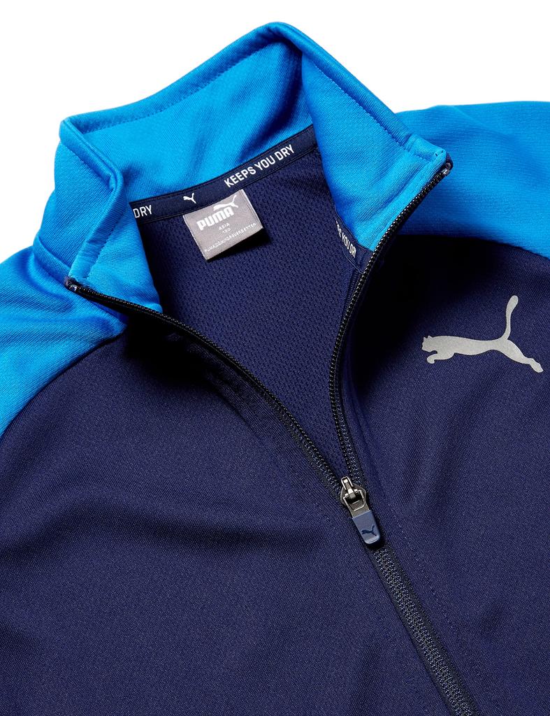 PUMA ACTIVE SPORTS Training Jacket 846095 2021 Peacoat Size 150 Kids' Boys, Fall/Winter (06)