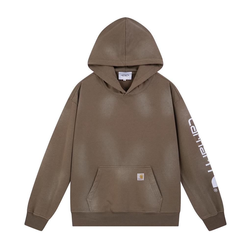 Классическая унисекс толстовка Carhartt с принтом Кирина на рукаве