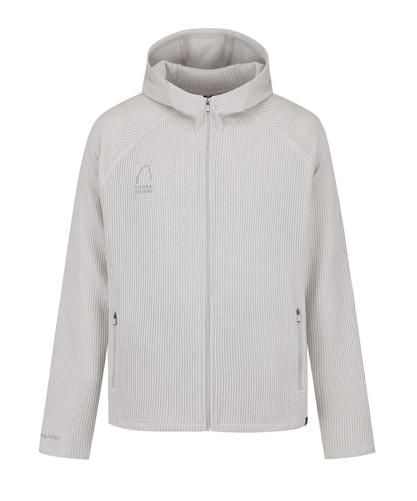 Sierra Designs Granite Hooded Zip-Up Light Grey