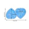 DIY Earring Holographic Silicone Mold Crystal Epoxy Resin Mold Heart Pendants Jewelry Making Casting Mold Decoration