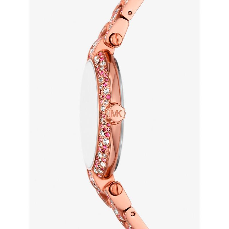Michael Kors Лимитированная серия Часы Laney Pavé с покрытием из розового золота MKO1152LE