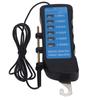 Electric Fence Tester Voltage Meter 10000V Waterproof Portable Tool with 6pcs Light for Farm