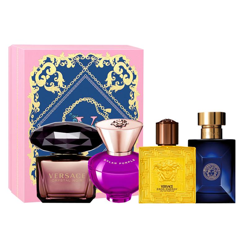 Versace Звездная Ночь Любовь Дилан Мужской Закат Парфюм Пробник EDP Туалетная Вода EDT Горький Апельсин Грушевый Сок Цветочный 26736023-набор из четырех предметов