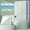 Чехол-книжка Y-Fold для A16 11-го iPad Air 11 M3 M2 iPad 10-го поколения 10.2 7 8-го 9-го Pro11 M4 Air4 5 10.9 Air13 M2 M3 Держатель для Apple Pencil