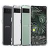Ультратонкий прозрачный мягкий чехол из ТПУ для Google Pixel 7 6 Pro 6A 5A 5 4A 5G Ультра мягкий прозрачный чехол из ТПУ для телефона