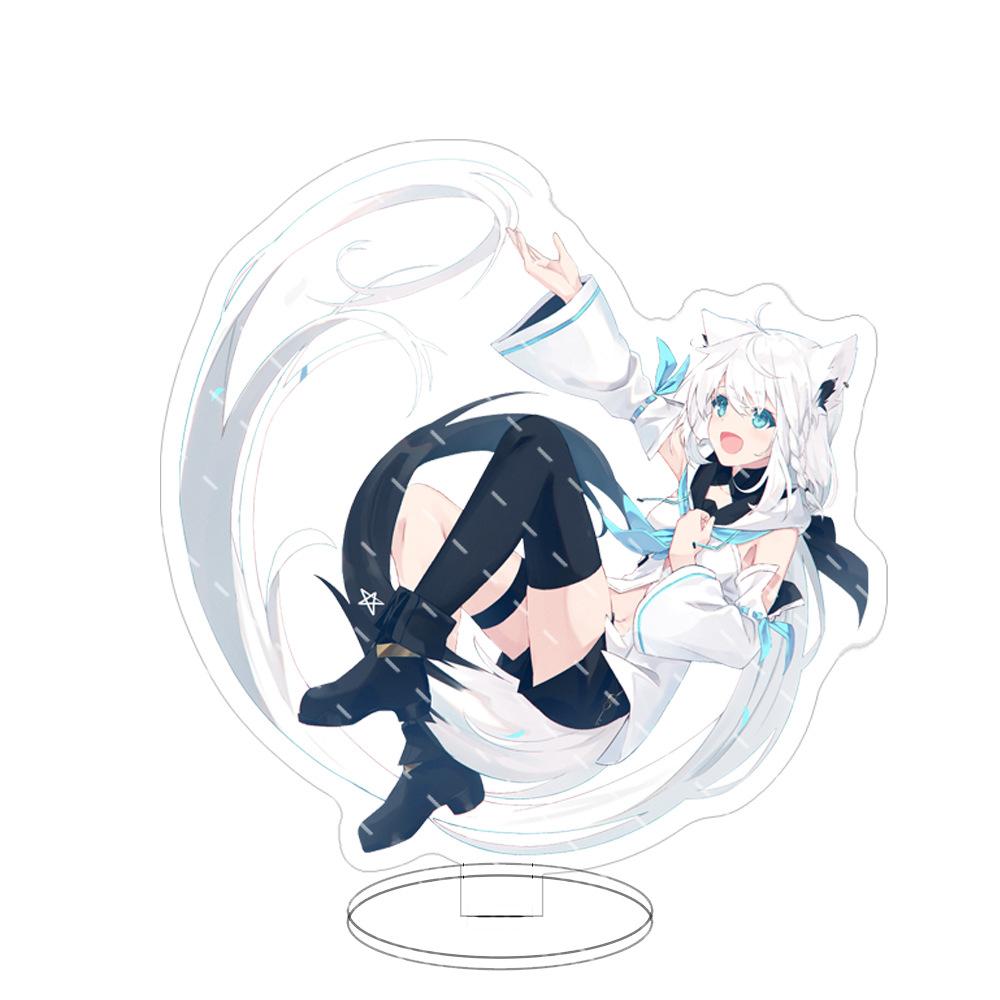 15 см Hololive Vtuber аниме фигурки косплей акриловые подставки модель изысканные грили декор стола милый стоящий знак фанаты подарок горячий