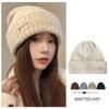 Wool Hat Knitted Hat Warm Cap Knit Beanie Sweet Crochet Basin Cap  Outdoor