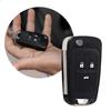 OcioDual Coque de Clé Pliable à 3 Boutons Compatible avec Opel Astra Insignia Zafira