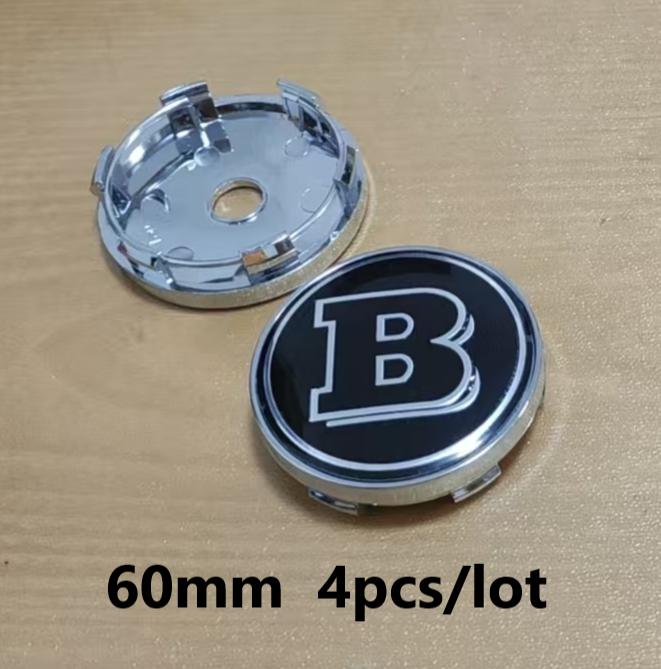 BIQ3 60 мм Модифицированные колпачки ступицы колеса для BRABUS smart #1 #3 #5 CLS CLS W464 G63 G65 G500 G350 W213 W204 W205 W253 V Значок-эмблема