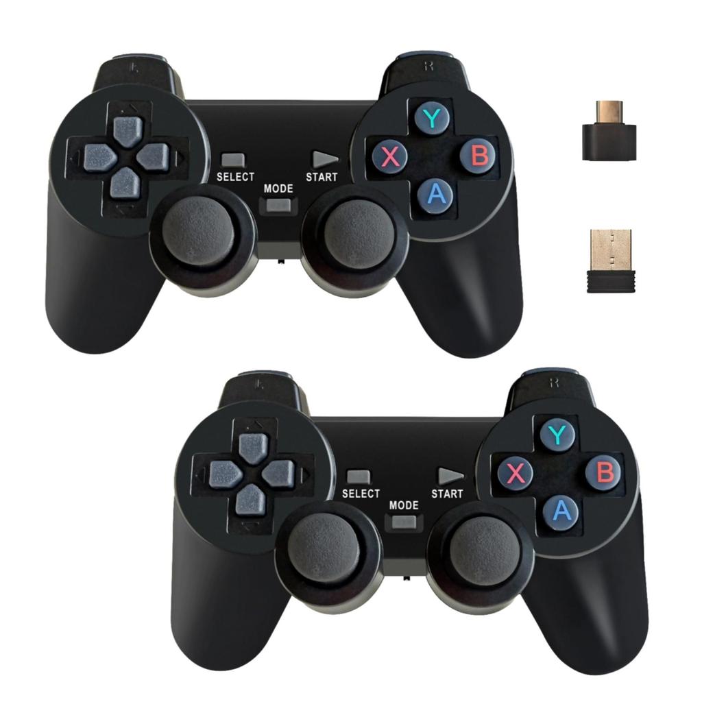 Двойные беспроводные игровые контроллеры XF8/XF15 для двух игроков, ТВ-подключение 2,4G