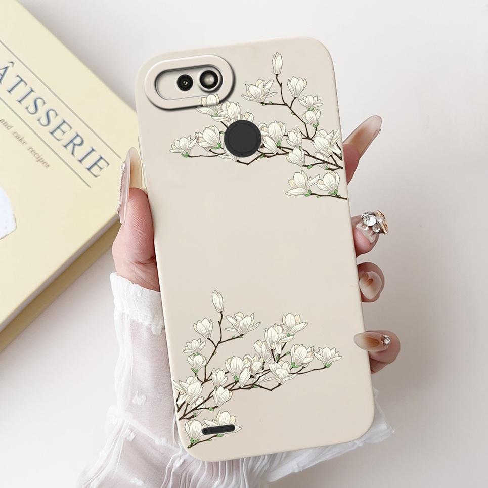 For Tecno Pop 2F Case Daisy Flower Butterfly Soft Silicone Cover For Tecno Pop 2 Plus Pop 2 Pro Power POP2F Phone Case Fundas