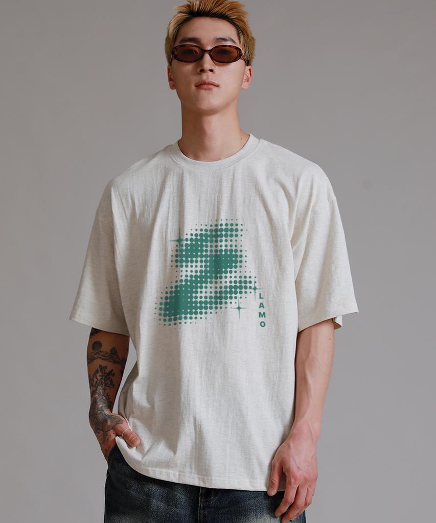 LIKE THE MOST Star One Oversized Short Sleeve T-Shirt 4 Colors