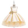 Girl Tutu Flower Dress For Girls Winter Clothing Children Christmas Birthday Party Princess Gown Dresses Kids Bead Tutu Costume