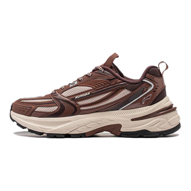 Li Ning Дышащие Повышающие Рост Низкие Повседневные Кроссовки Мужские Umber AGCU025-5