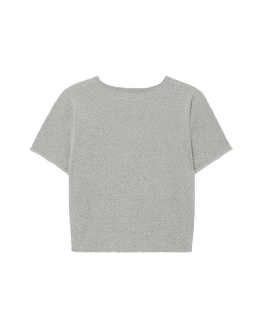 COVERNAT WOMAN Hairy Half Knit Light Gray