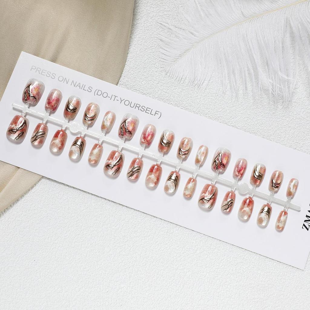 30 милых мультяшных наклеек для лака для ногтей «Кошачий глаз» — полная коллекция кодов