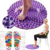 Магнитная терапия Акупрессура Точечный коврик Пластина для давления пальцами Бытовой Коврик для йоги Массажный коврик Тренировка стоп Расслабление мышц