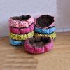 Warm Cat Bed Cushion Baskets Dots Mat Bed for Small Dogs Chihuahua Kennel Sofa