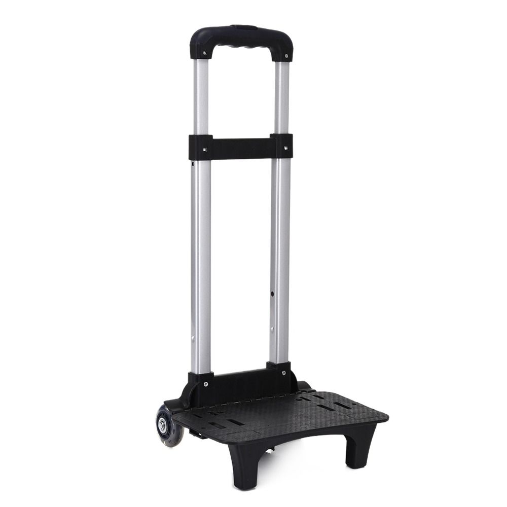 Тележка ручная из алюминиевого сплава Прочная 2-колесная Тележка-стойка с тяговой ручкой Переноска для питомцев Студенческий рюкзак