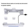 2025 Upgraded Horizontal Stand for PS5 Slim Disc & Digital Gaming Console Accessories with Charging Data USB Hub for PS5 Controller